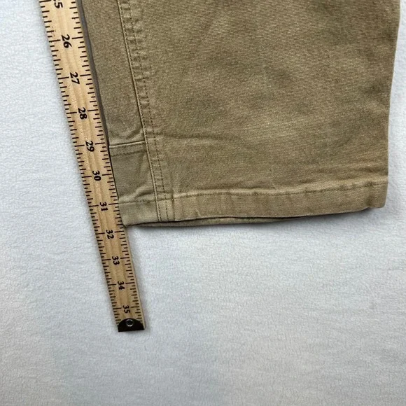 Eddie Bauer Carpenter Pants Work Utility Outdoor Casual Khaki 34x34 - Picture 9 of 10